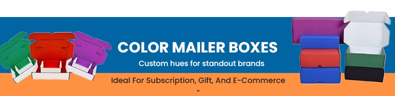 Color Mailer Boxes