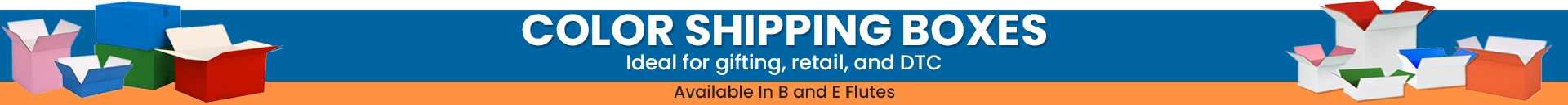 Color Shipping Boxes