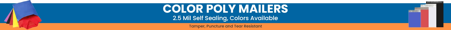 Colored Poly Mailers