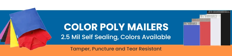 Colored Poly Mailers