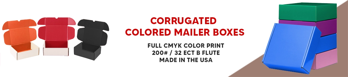 Color Mailer Boxes