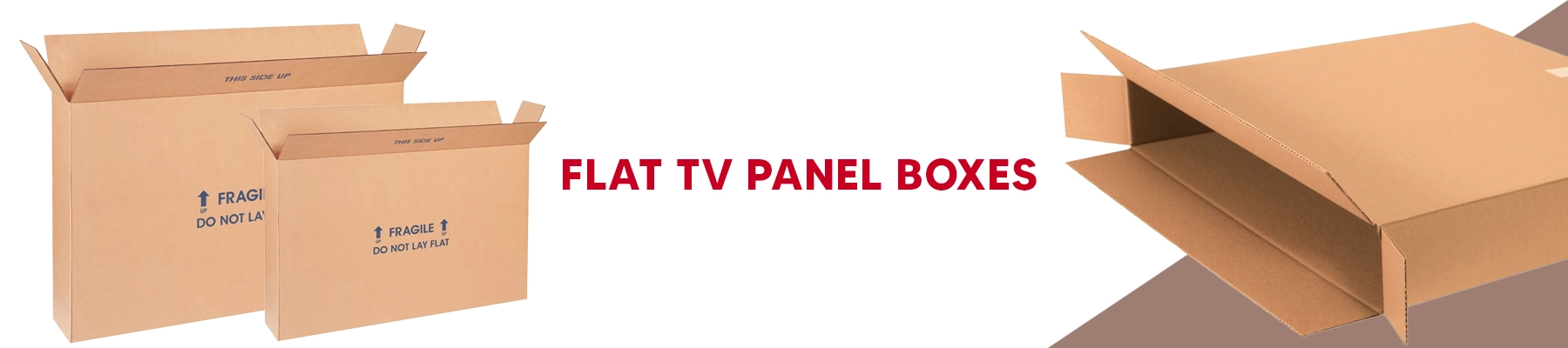 Flat TV Panel Boxes