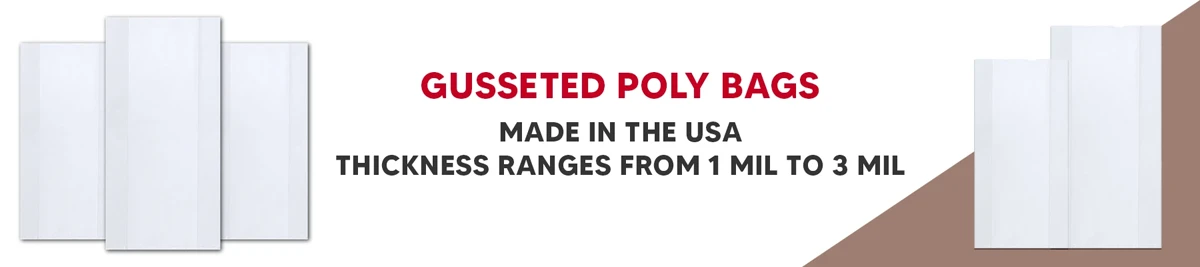Gusseted Poly Bags