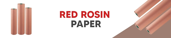 Red Rosin Paper