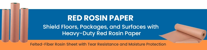 Red Rosin Paper