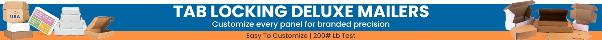 Tab Locking Deluxe Mailers