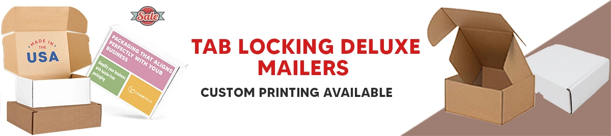 Tab Locking Deluxe Mailer Box