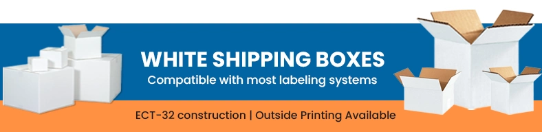 White Shipping Boxes