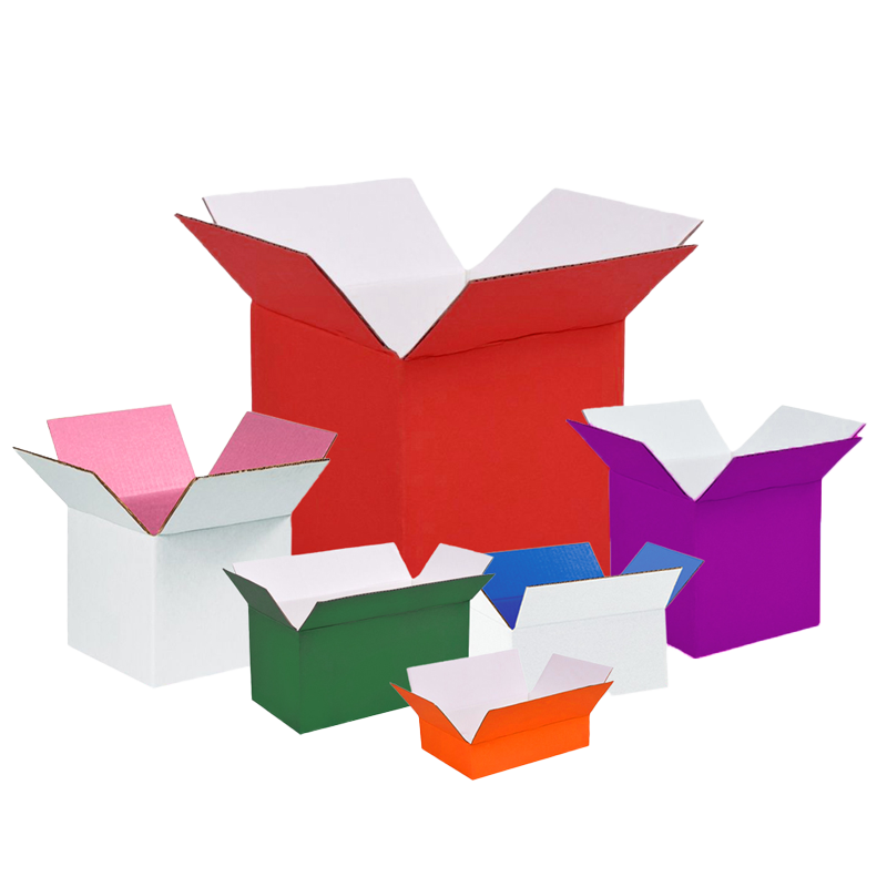 Color Shipping Boxes