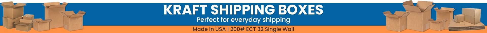 Kraft Shipping Boxes